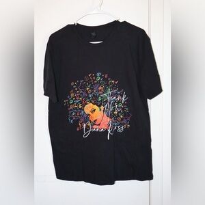 Diana Ross fan shirt - size L